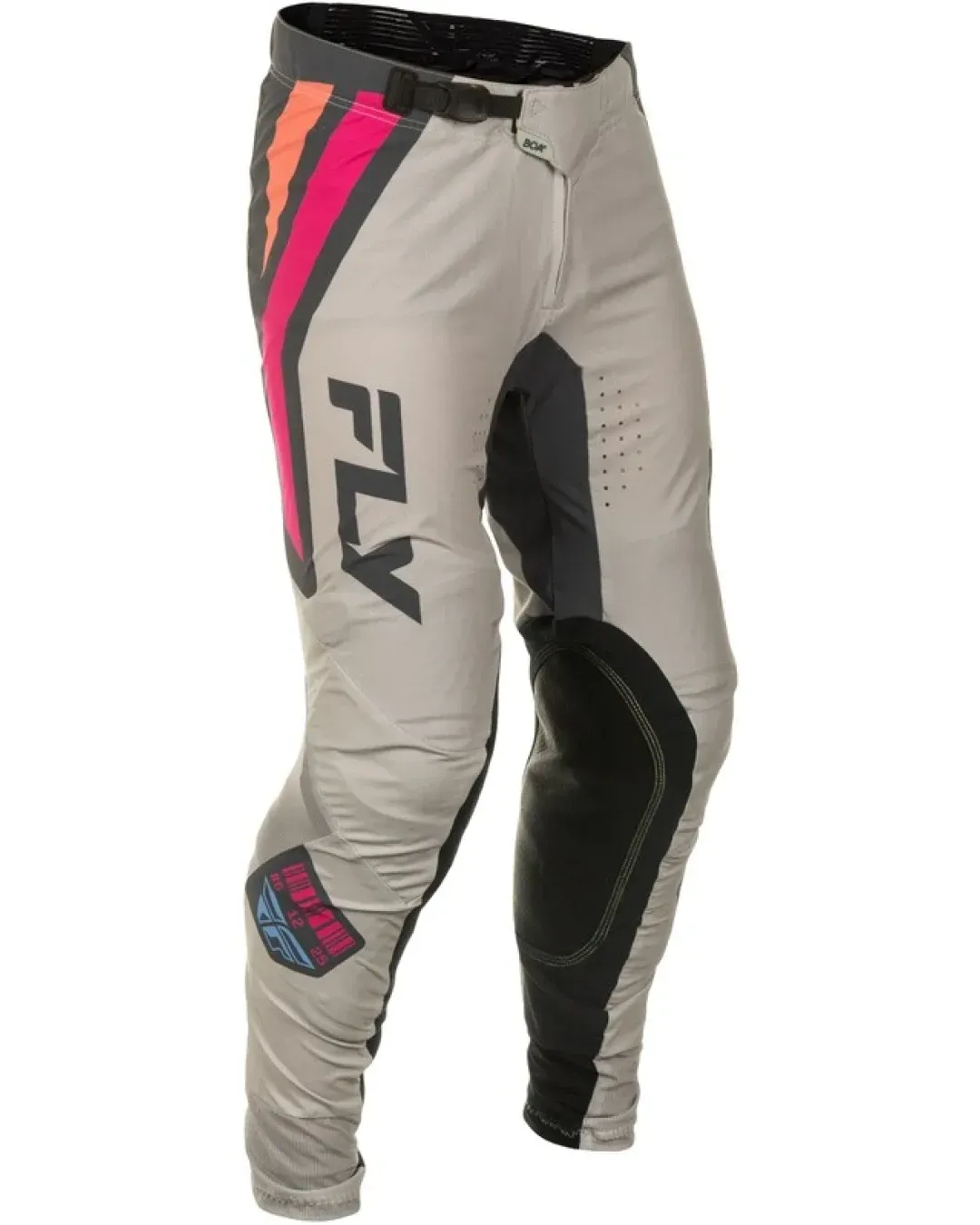 Мотокрос брич FLY RACING Lite S.E. Vice-Light Grey/Pink/Coral 2025