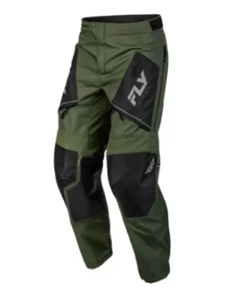 Мотокрос брич FLY RACING Patrol Pants - Forest Green/Black