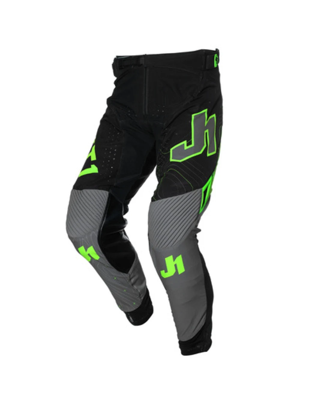 Мотокрос брич Just1 J-Flex 2.0 Frontier Grey/Green Fluo/Black