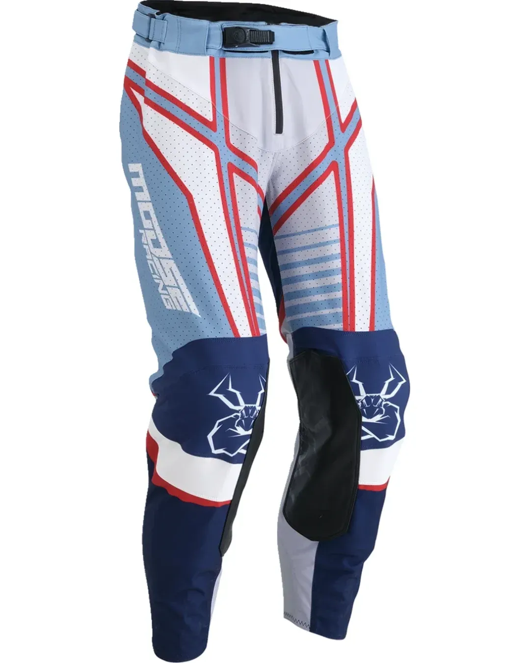Мотокрос брич MOOSE RACING AGROID GRAY/BLUE/RED