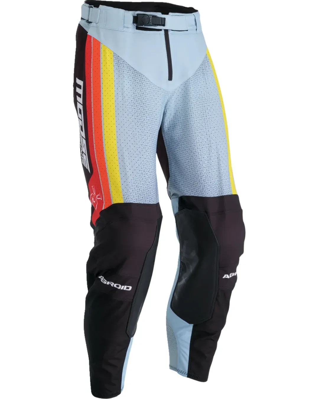 Мотокрос брич MOOSE RACING AGROID GRAY/YELLOW
