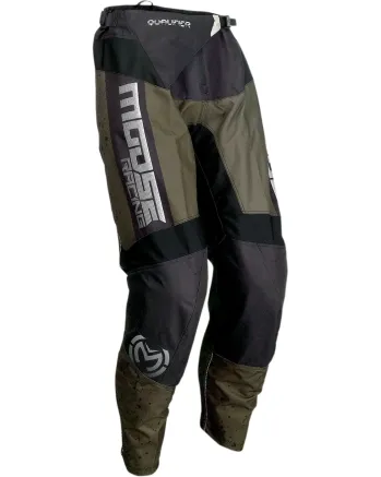 Мотокрос брич MOOSE RACING QUALIFIER BLACK/OLIVE