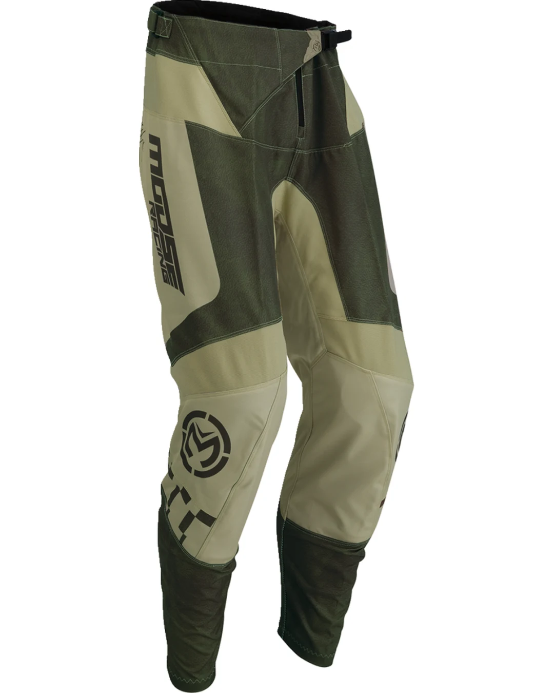 Мотокрос брич MOOSE RACING QUALIFIER GREEN/TAN