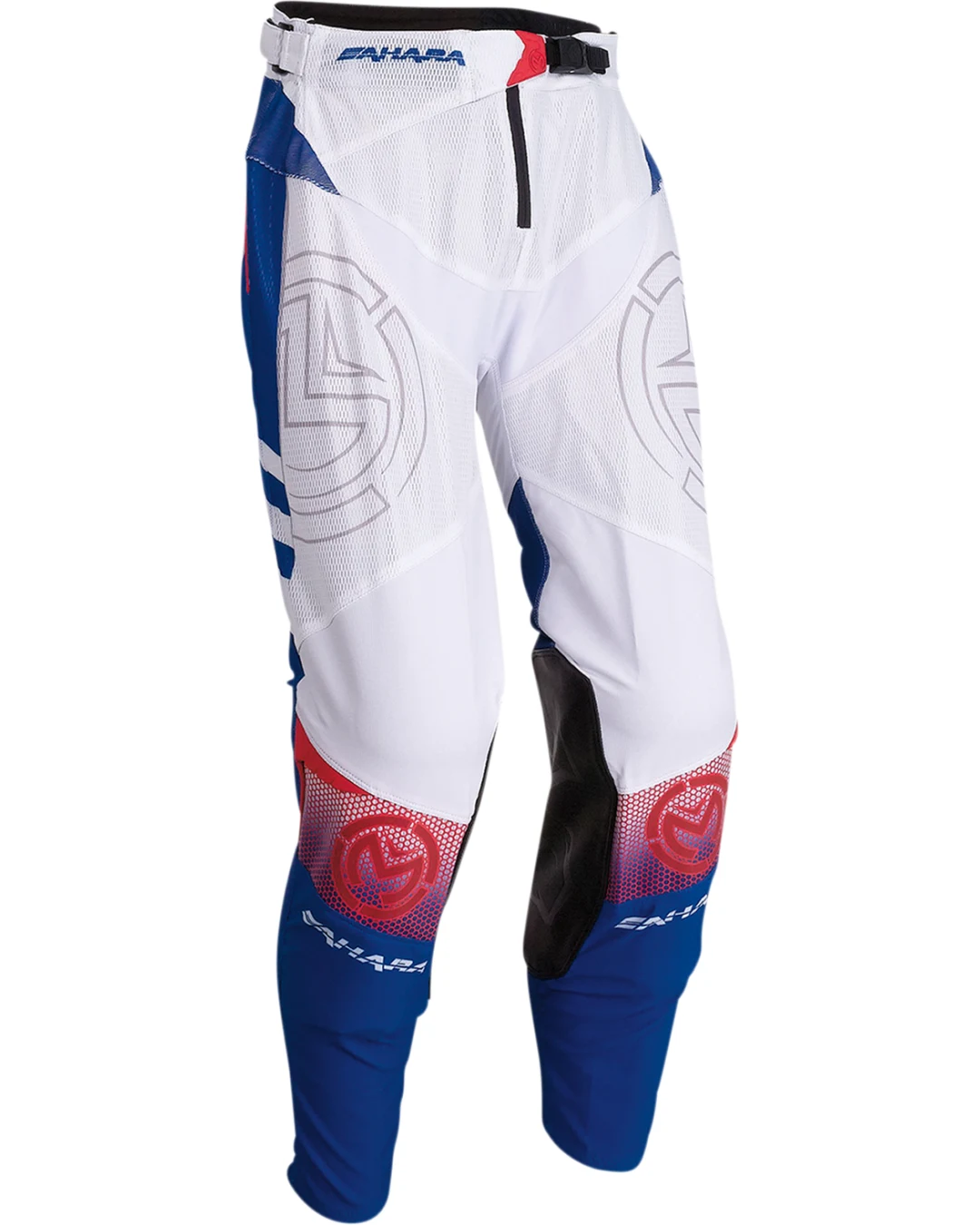 Мотокрос брич MOOSE RACING SAHARA WHITE/RED/BLUE