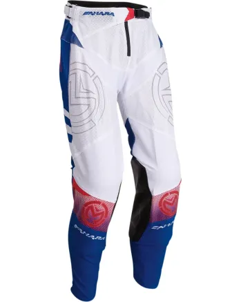 Мотокрос брич MOOSE RACING SAHARA WHITE/RED/BLUE