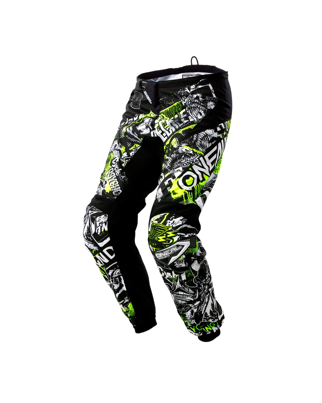 Мотокрос брич O'NEAL ELEMENT ATTACK BLACK/HI-VIZ 2020