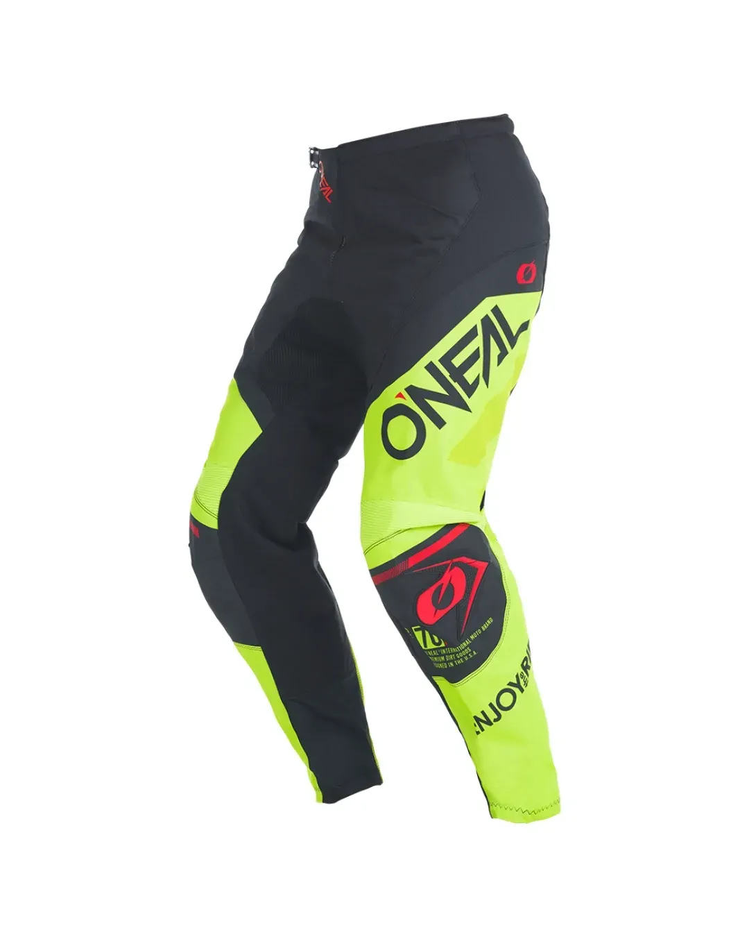 Мотокрос брич O'NEAL ELEMENT FACTOR BLACK/NEON YELLOW V.27