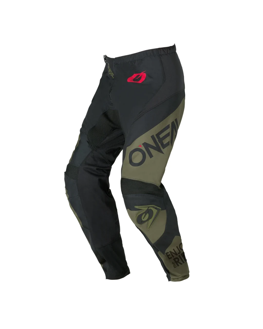 Мотокрос брич O'NEAL ELEMENT RACEWEAR BLACK/OLIVE V.26