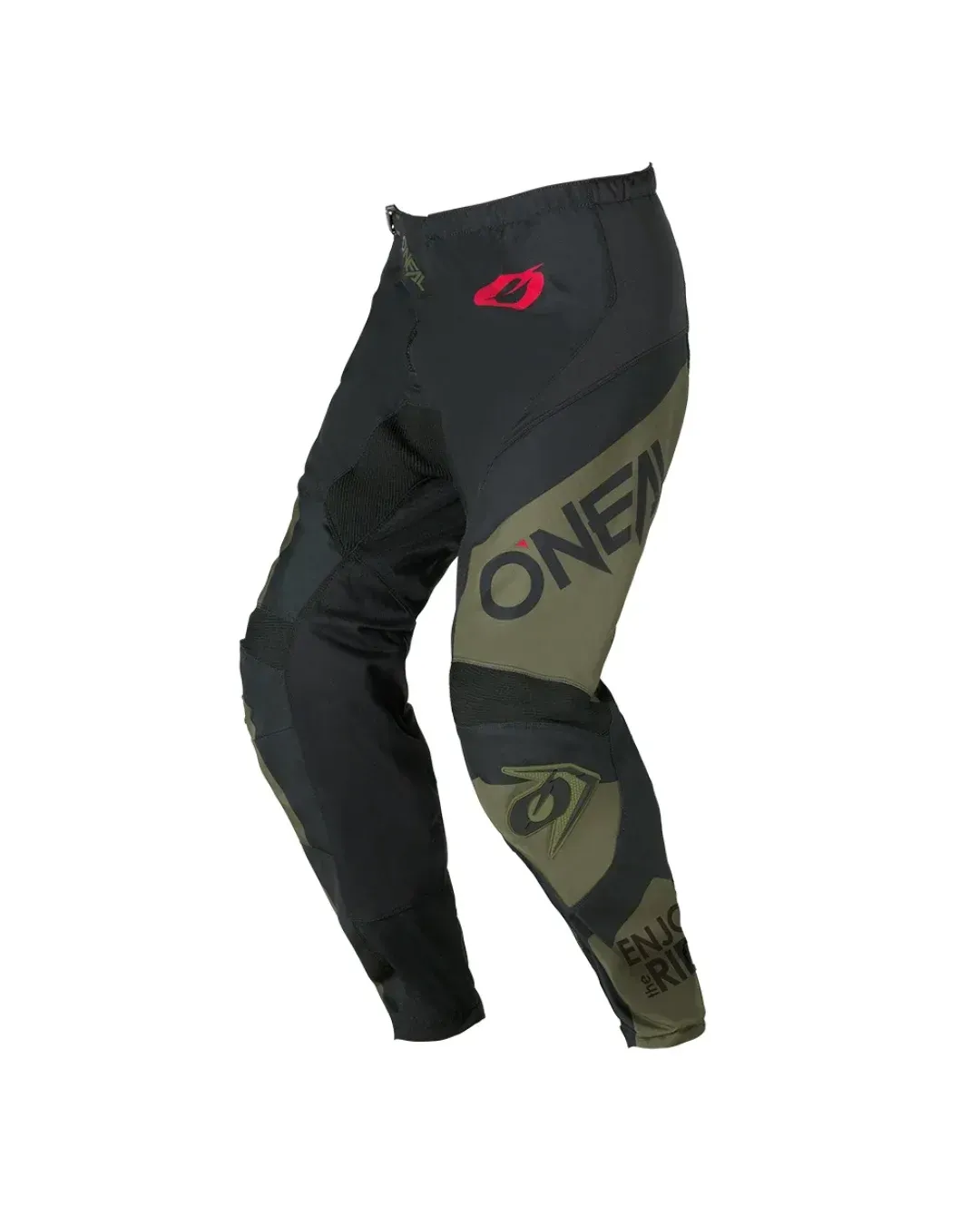 Мотокрос брич O'NEAL ELEMENT RACEWEAR BLACK/OLIVE V.26