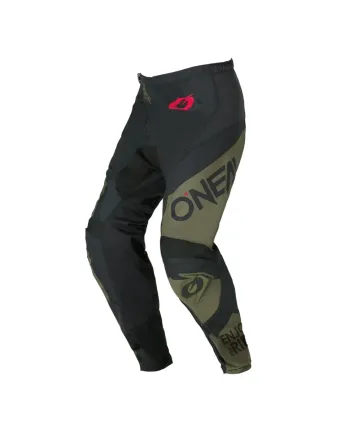 Мотокрос брич O'NEAL ELEMENT RACEWEAR BLACK/OLIVE V.26