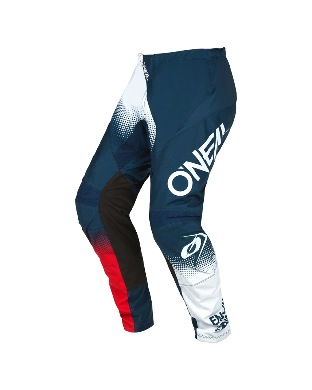 Мотокрос брич O’NEAL ELEMENT RACEWEAR V.22 BLUE/WHITE/RED