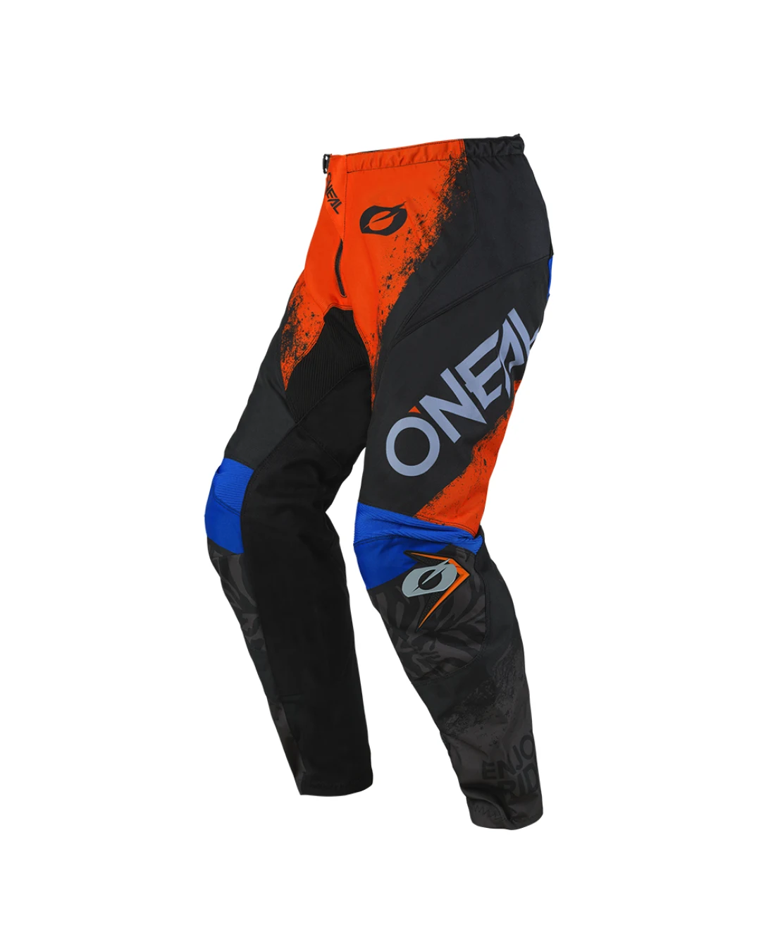 Мотокрос брич O'NEAL ELEMENT SHOCKER BLACK/ORANGE V.25