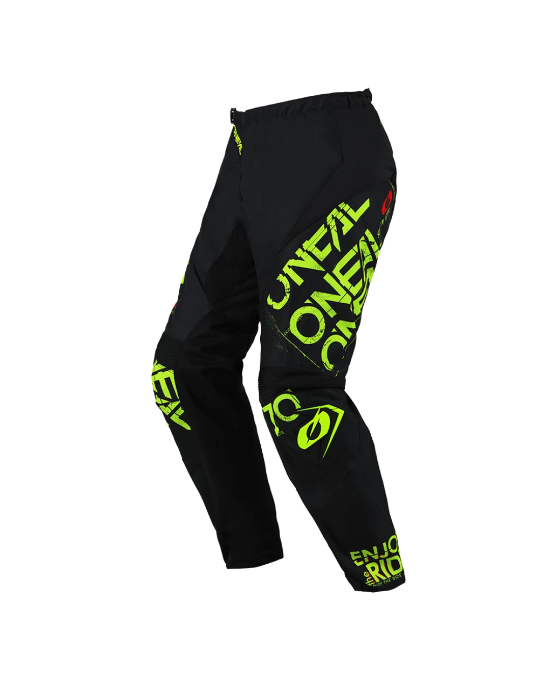 Мотокрос брич O'NEAL ELEMENT STATIC BLACK/NEON YELLOW V.25