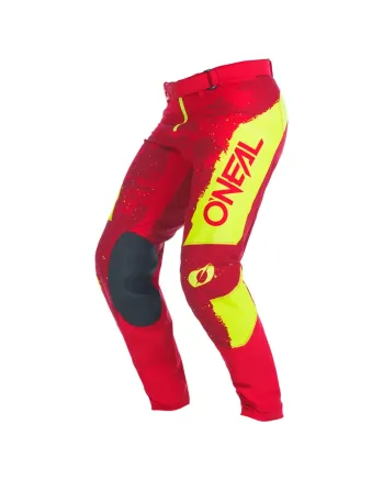 Мотокрос брич O'NEAL MAYHEM PAINT RED/NEON YELLOW V.27