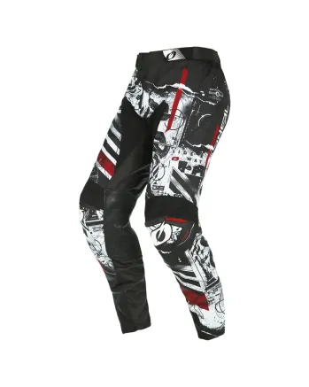 Мотокрос брич O'NEAL MAYHEM SCARZ V.22 BLACK/WHITE/RED