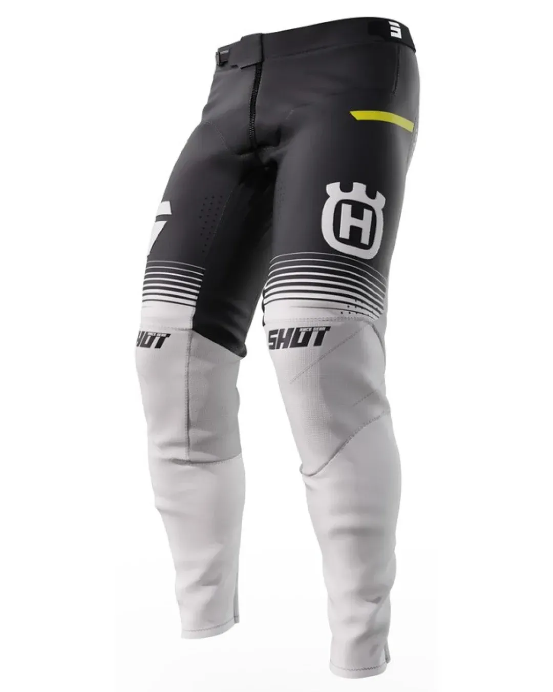Мотокрос брич SHOT Aerolite Husqvarna LTD 2023 Black