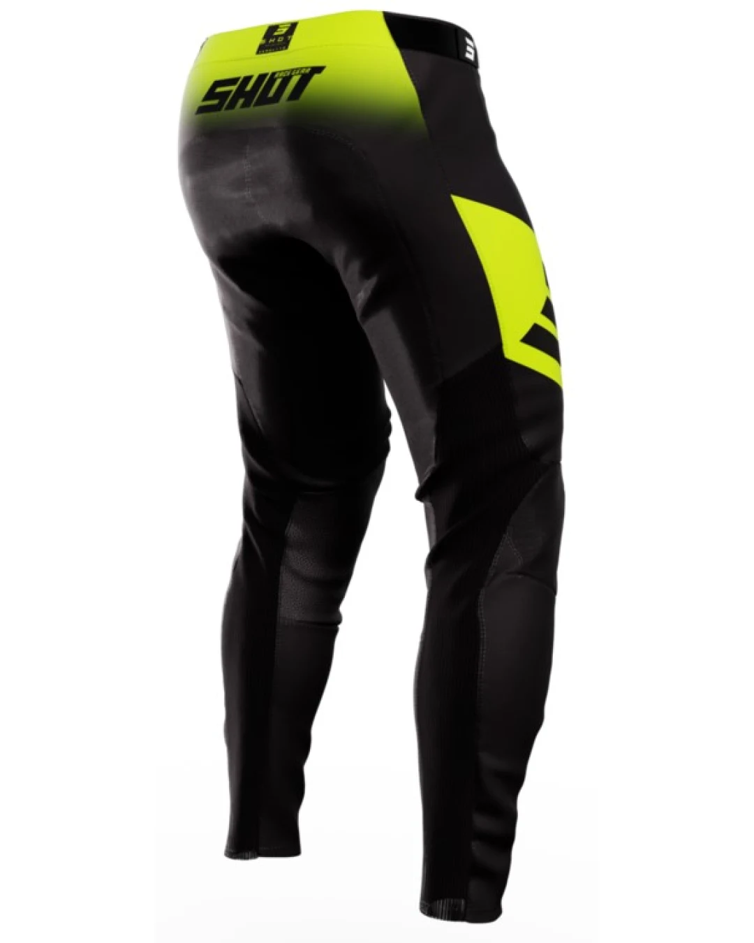 Мотокрос брич SHOT Aerolite Ultima Neon Yellow