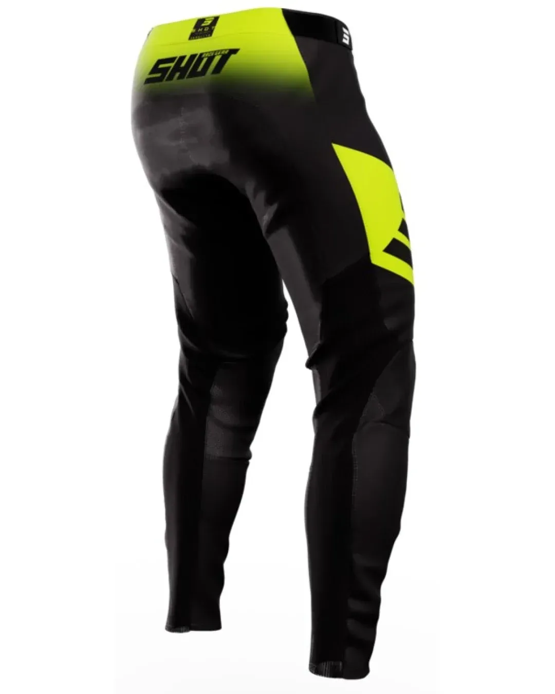 Мотокрос брич SHOT Aerolite Ultima Neon Yellow