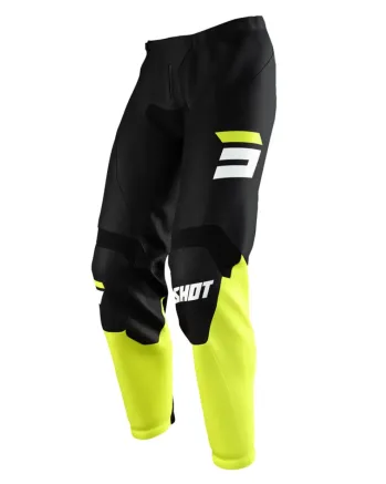 Мотокрос брич SHOT Burst Neon Yellow