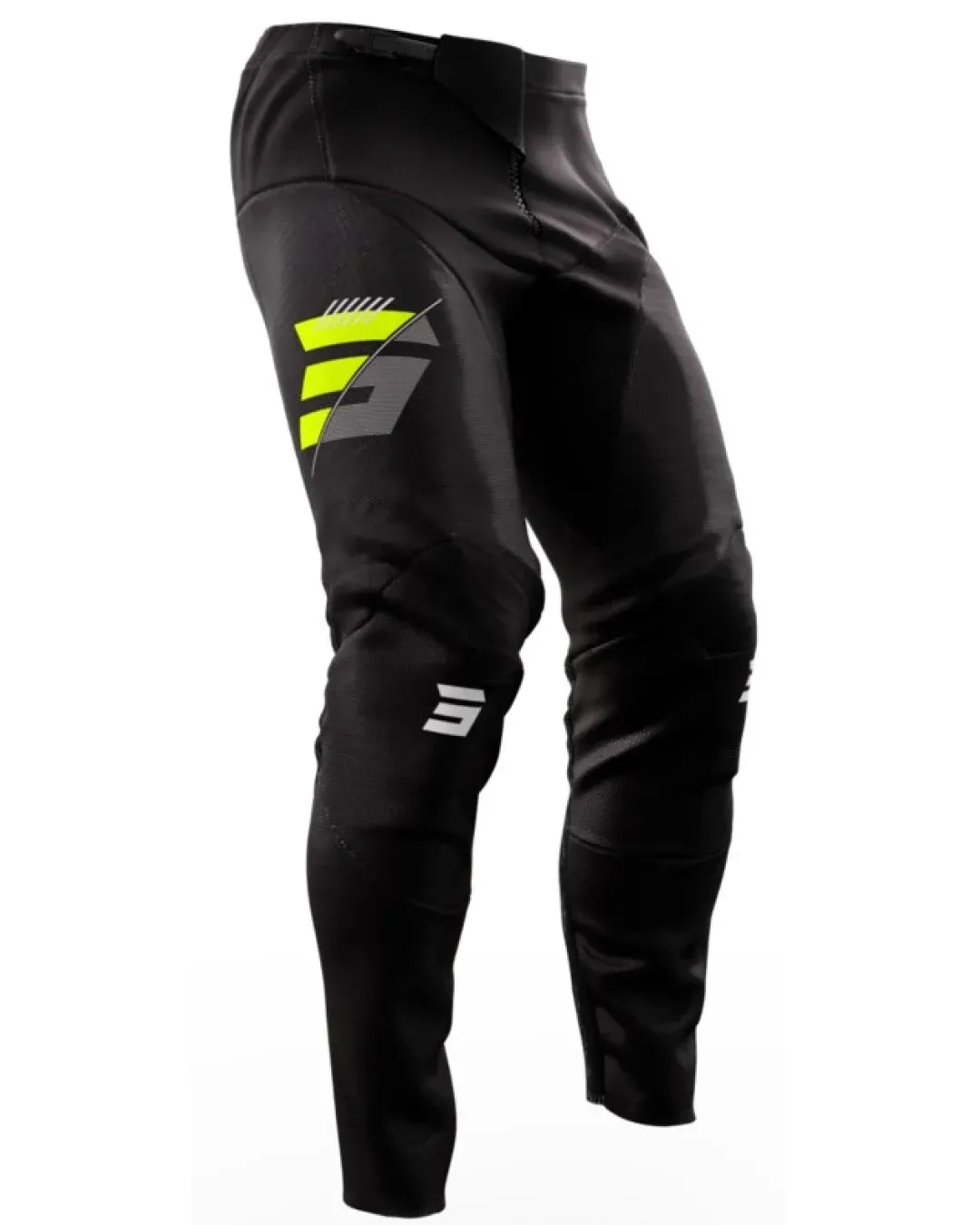 Мотокрос брич SHOT Contact Speck Black/Neon Yellow