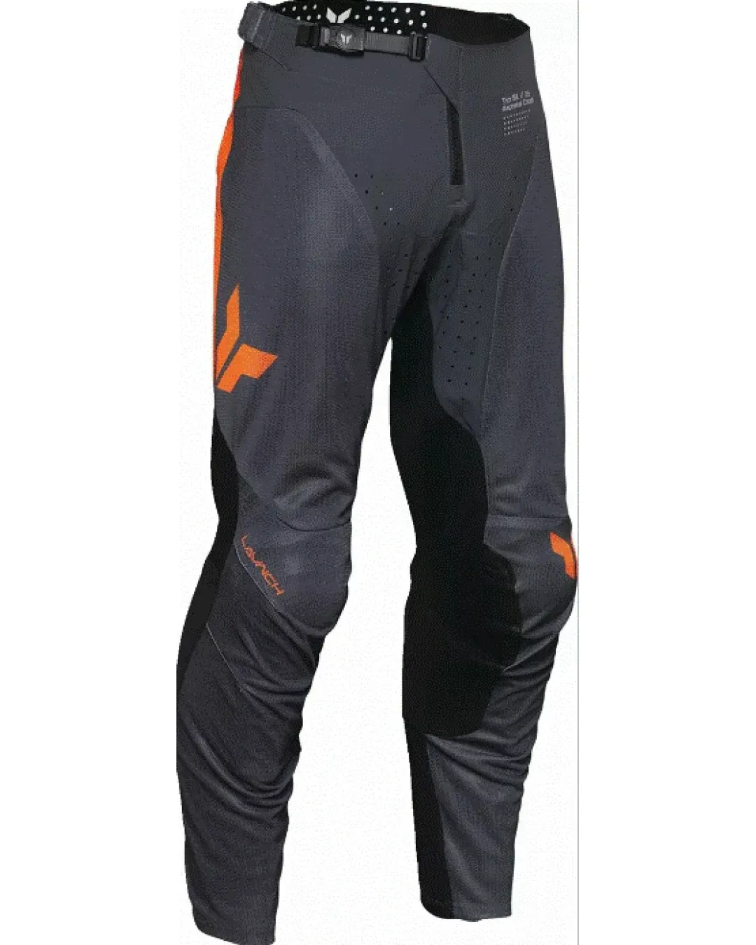 Мотокрос брич THOR LAUNCHMODE AIR RAID CHARCOAL/BLACK