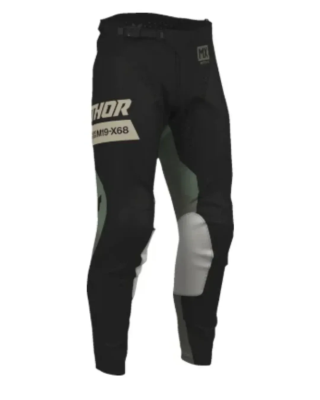 Мотокрос брич THOR LAUNCHMODE BLEACH BLACK/CAMO