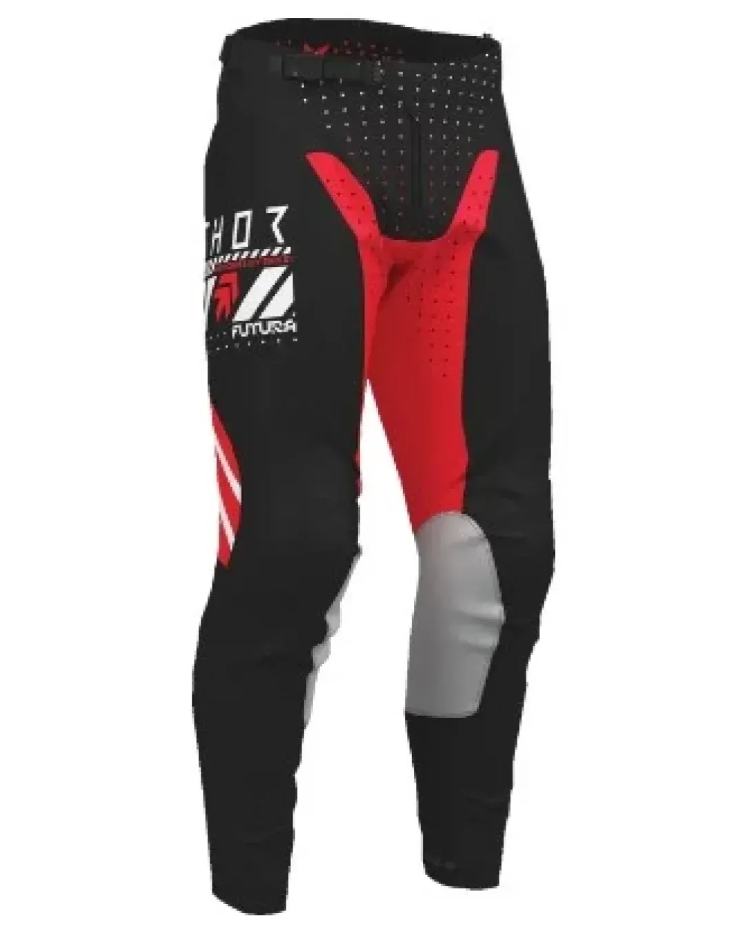Мотокрос брич THOR LAUNCHMODE FUTURA BLACK/RED