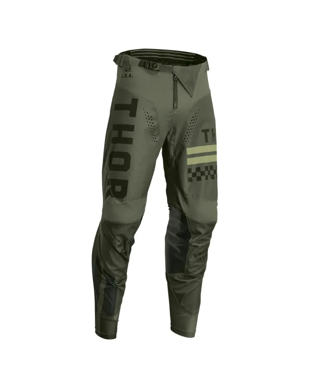 Мотокрос брич THOR PULSE COMBAT ARMY/BLACK