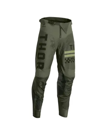 Мотокрос брич THOR PULSE COMBAT ARMY/BLACK