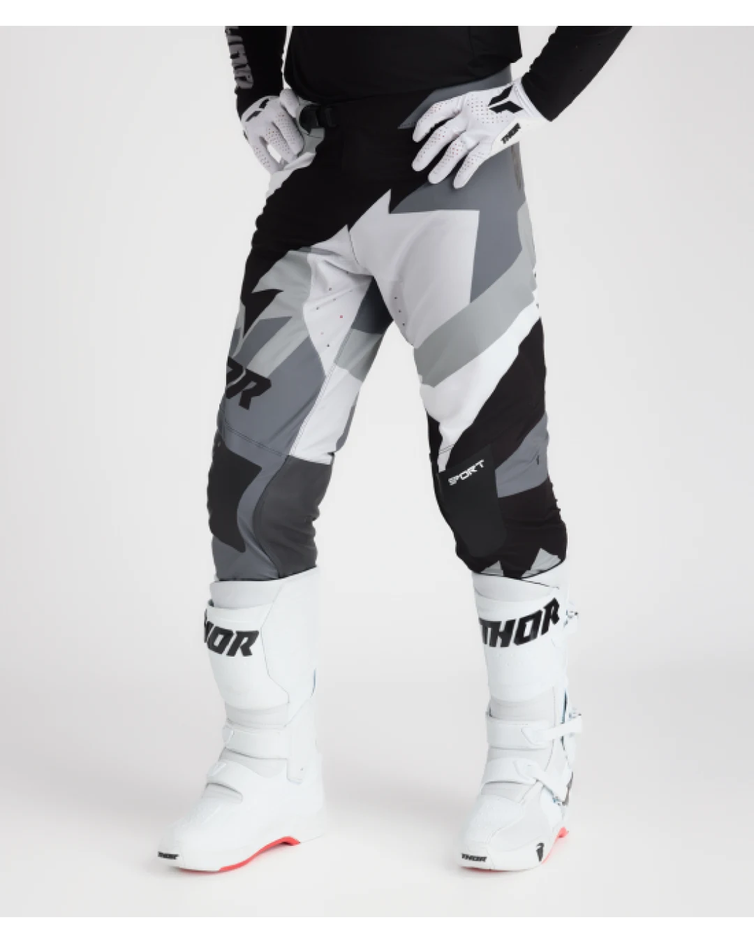 Мотокрос брич THOR SPORTMODE BRAVE BLACK