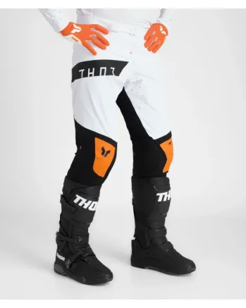 Мотокрос брич THOR SPORTMODE ROUGE WHITE/ORANGE