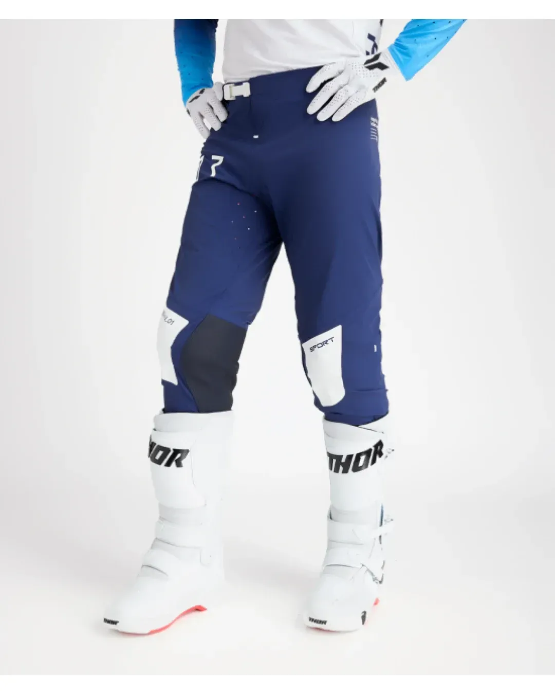 Мотокрос брич THOR SPORTMODE STRIKE BLUE