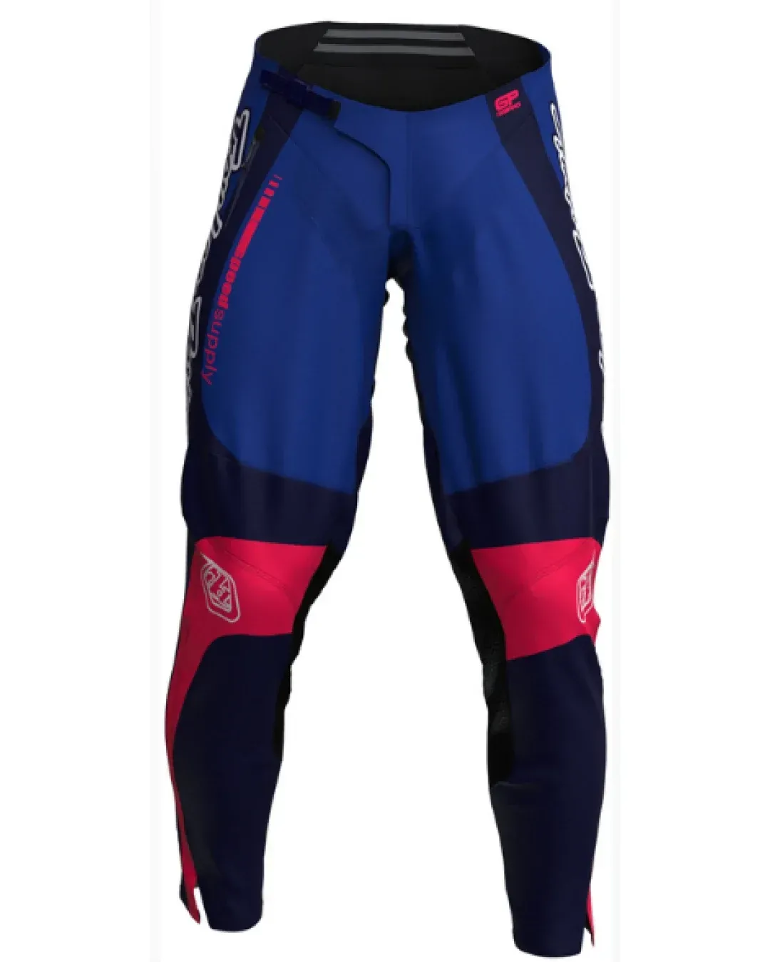 Мотокрос брич TROY LEE DESIGNS GP Pro Frames - Navy/White