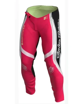 Мотокрос брич TROY LEE DESIGNS SE Pro Stripes Pants - Infra Red/Black