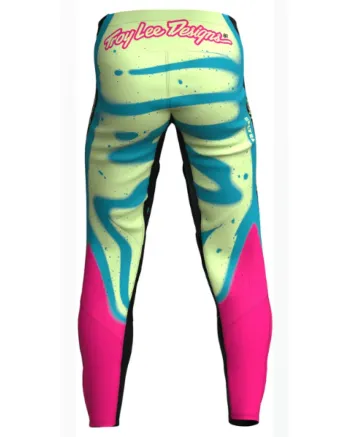 Мотокрос брич TROY LEE DESIGNS SE Ultra Membrane Pants - Black/Yellow