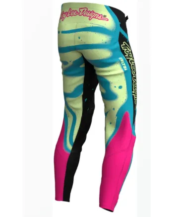 Мотокрос брич TROY LEE DESIGNS SE Ultra Membrane Pants - Black/Yellow
