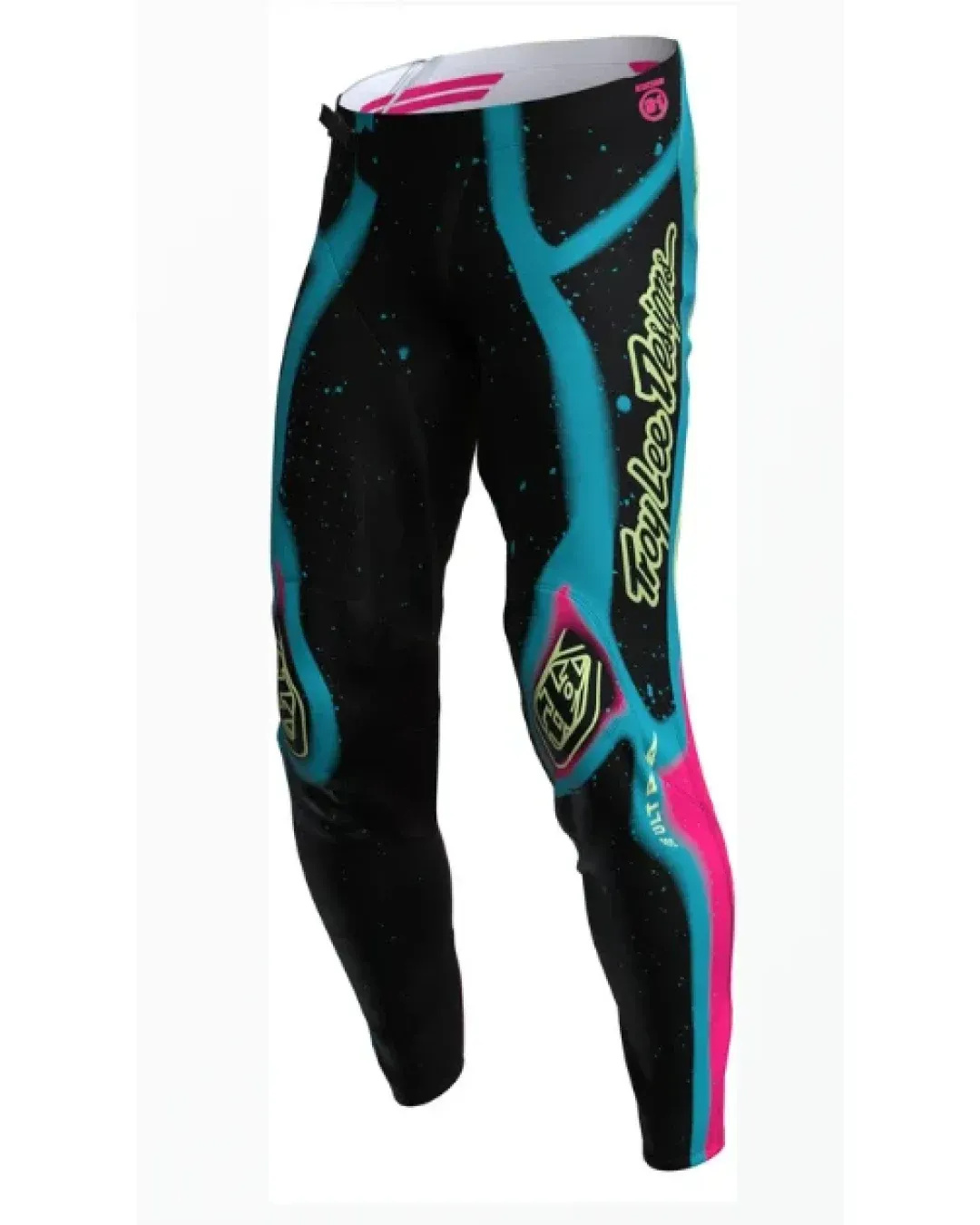 Мотокрос брич TROY LEE DESIGNS SE Ultra Membrane Pants - Black/Yellow