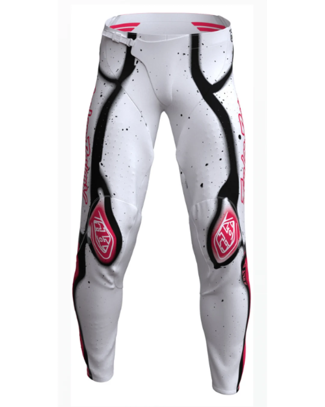 Мотокрос брич TROY LEE DESIGNS SE Ultra Membrane Pants - White/Infra Red