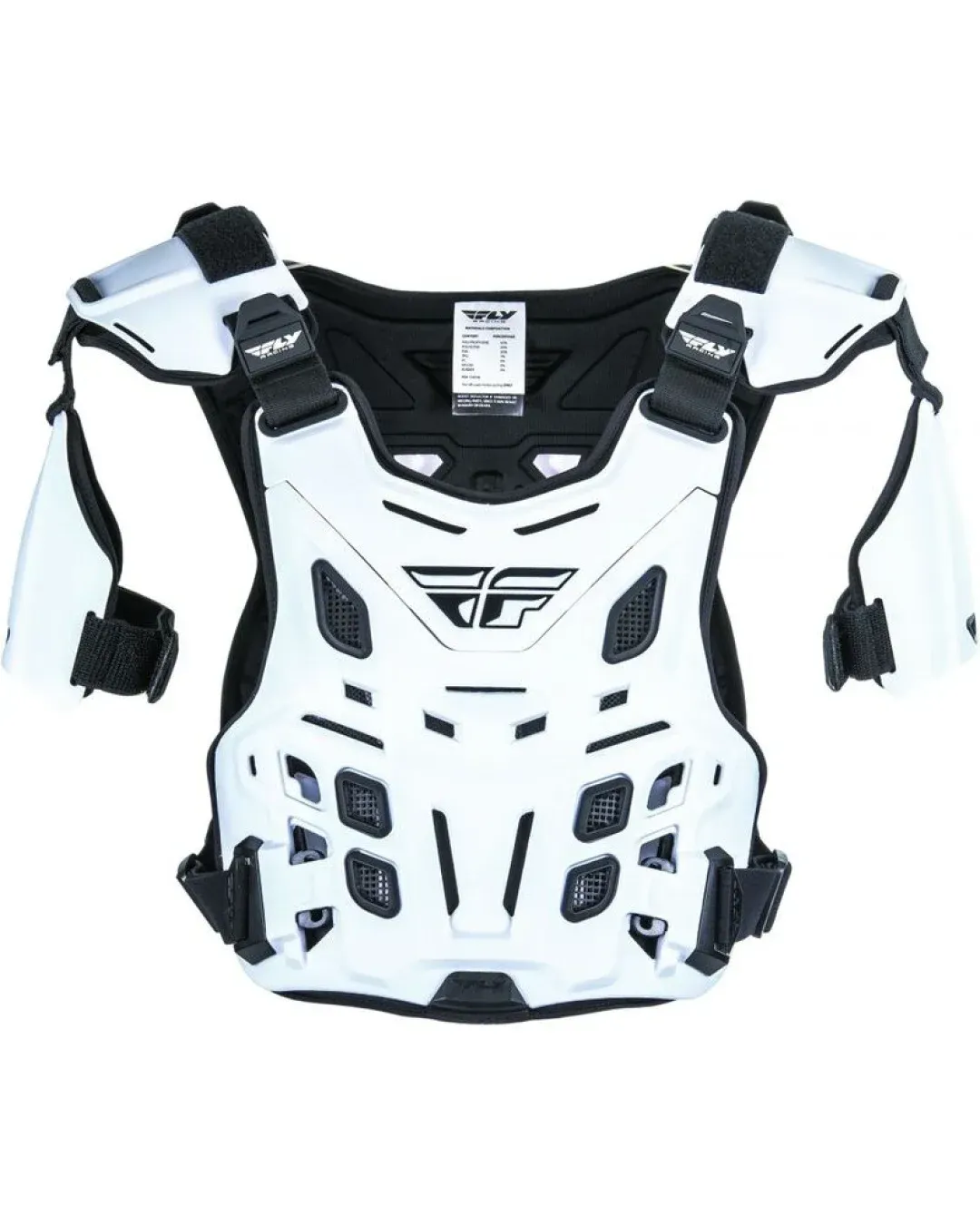 Мотокрос броня FLY RACING Revel Offroad White