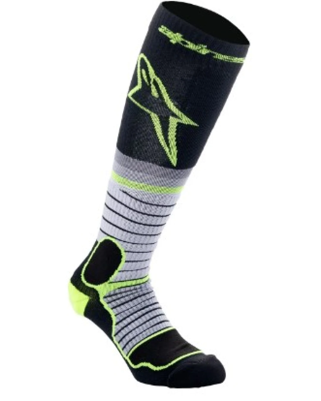 Мотокрос чорапи ALPINESTARS SOCK MX PRO BLK/GY/YLW