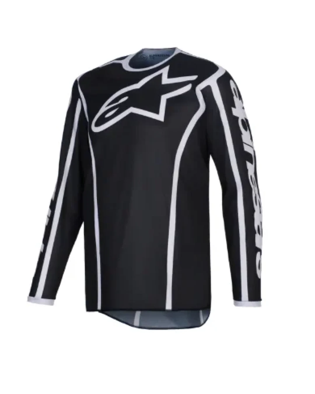 Мотокрос джърси Alpinestars FLUID APEX BLACK/GRAY