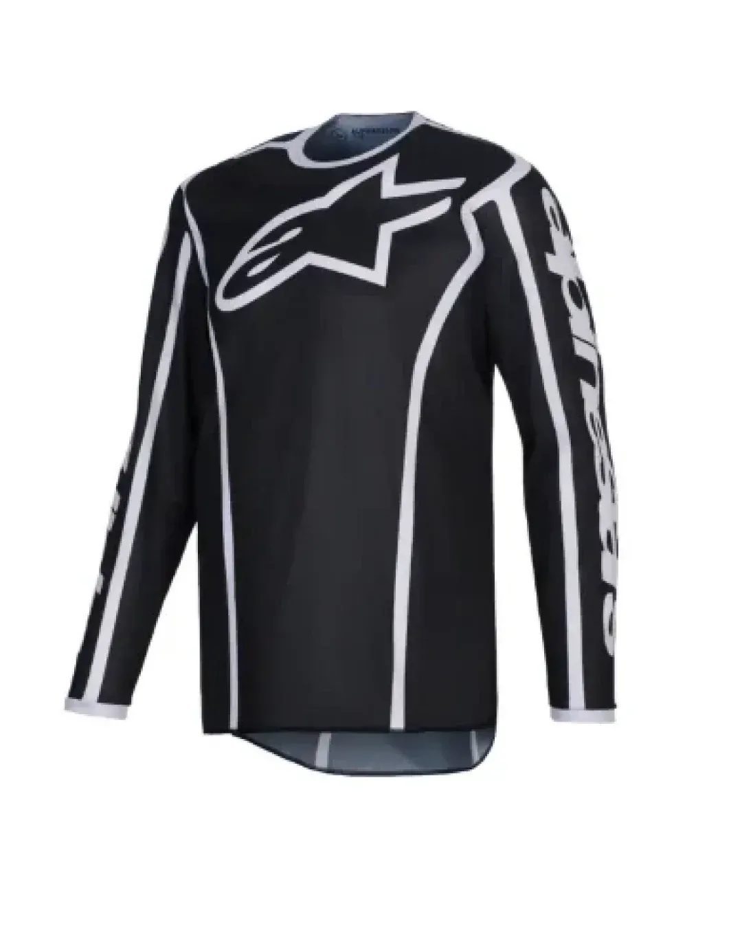 Мотокрос джърси Alpinestars FLUID APEX BLACK/GRAY