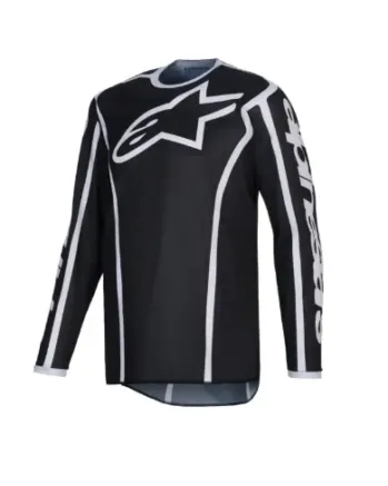 Мотокрос джърси Alpinestars FLUID APEX BLACK/GRAY