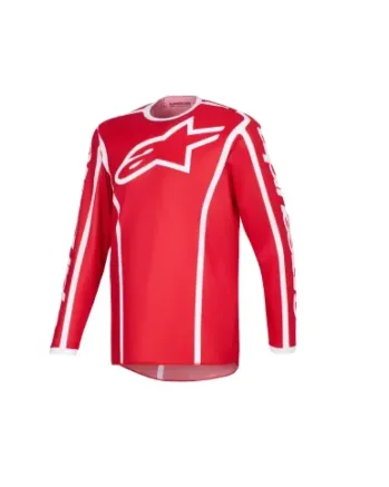 Мотокрос джърси Alpinestars FLUID APEX RED/WHITE