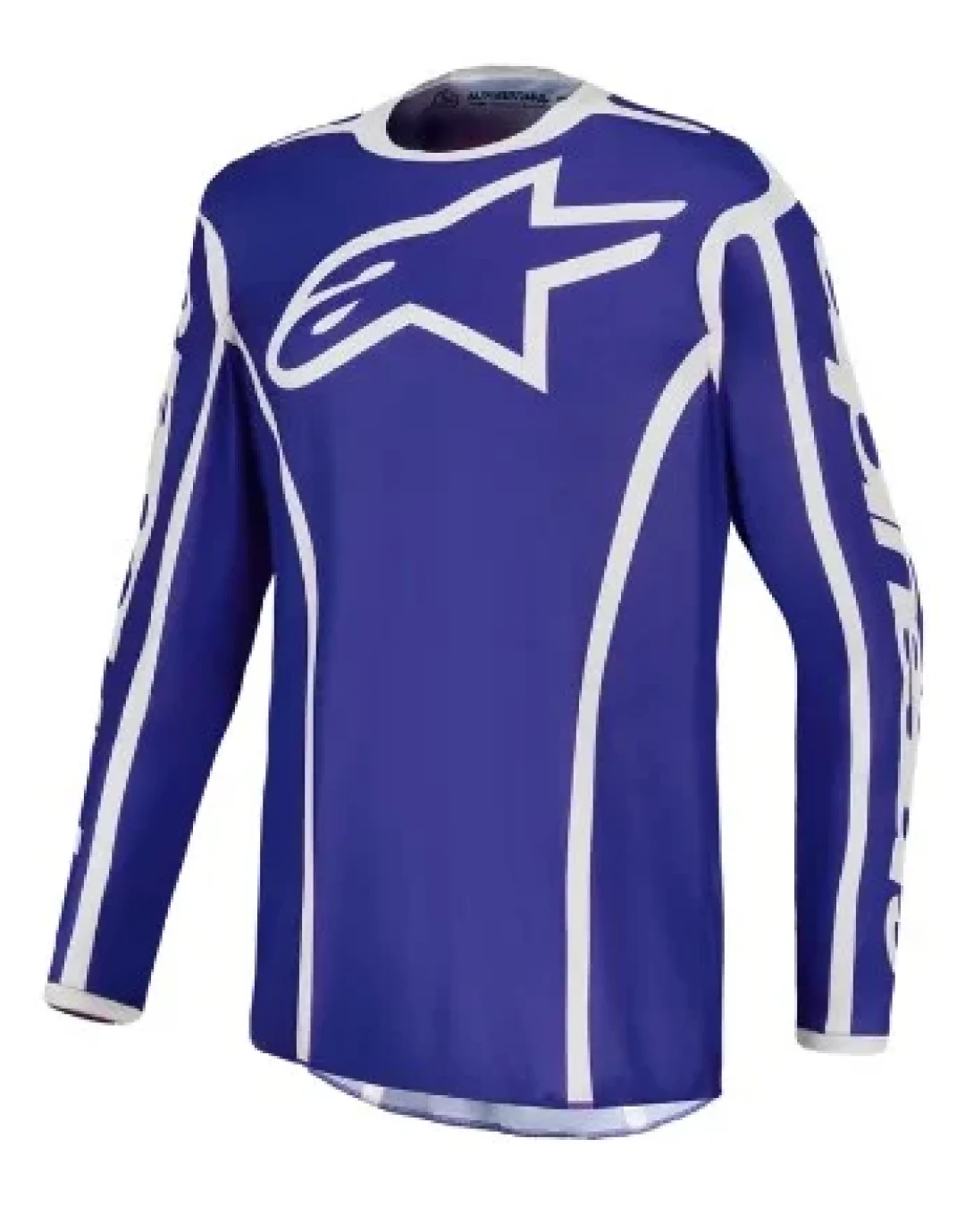 Мотокрос джърси Alpinestars FLUID APEX V2 BLUE/WHITE