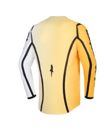 Мотокрос джърси Alpinestars FLUID APEX YELLOW/WHITE