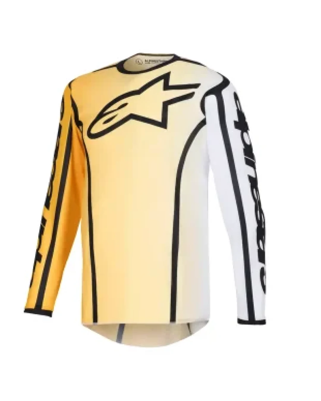 Мотокрос джърси Alpinestars FLUID APEX YELLOW/WHITE