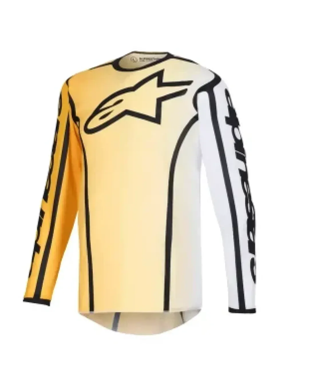 Мотокрос джърси Alpinestars FLUID APEX YELLOW/WHITE
