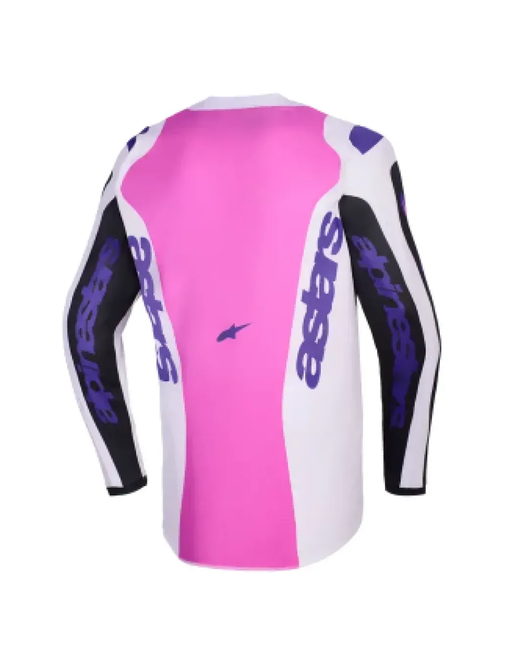 Мотокрос джърси Alpinestars FLUID GRID BLACK/GREY/PURPLE