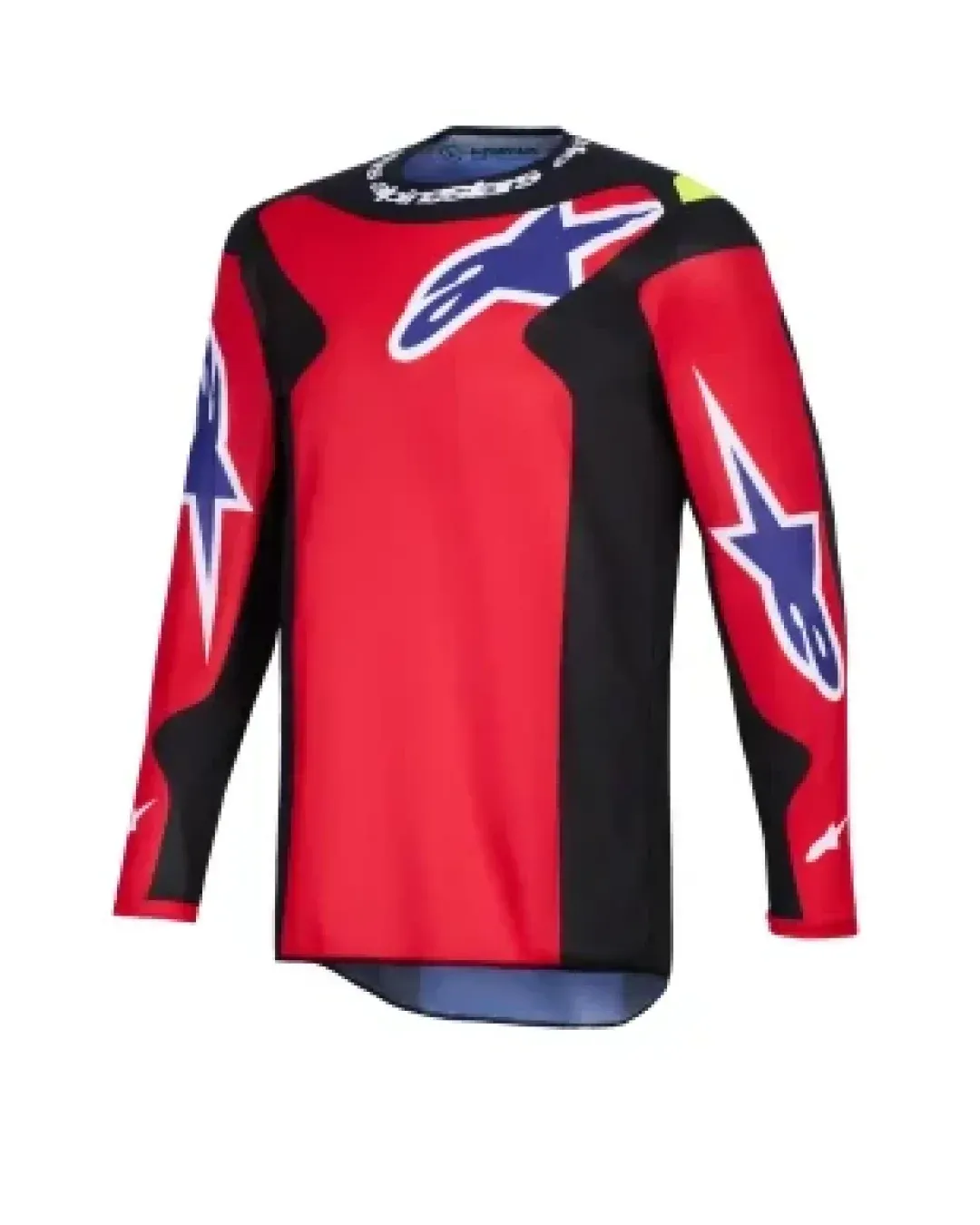 Мотокрос джърси Alpinestars FLUID GRID RED/BLACK/PURPLE